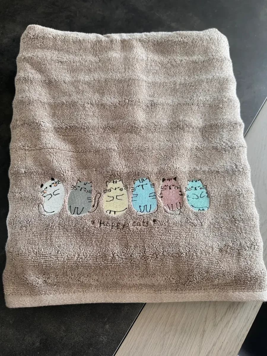 Serviette Happy Cats