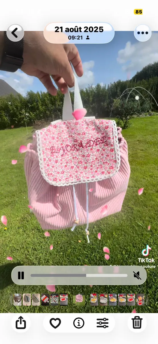 Bavoir Bébé Rose