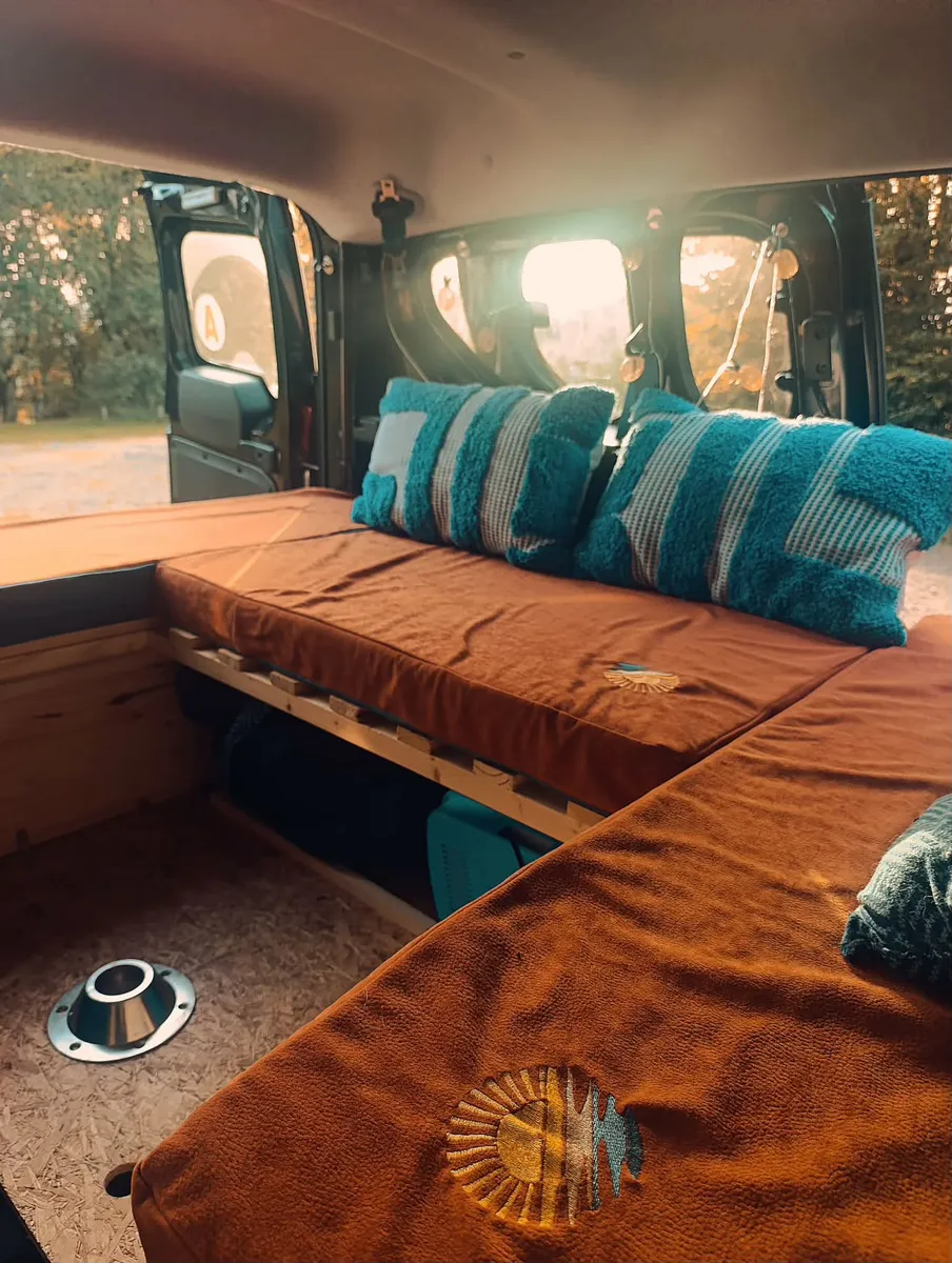 Aménagement VanLife Coussins