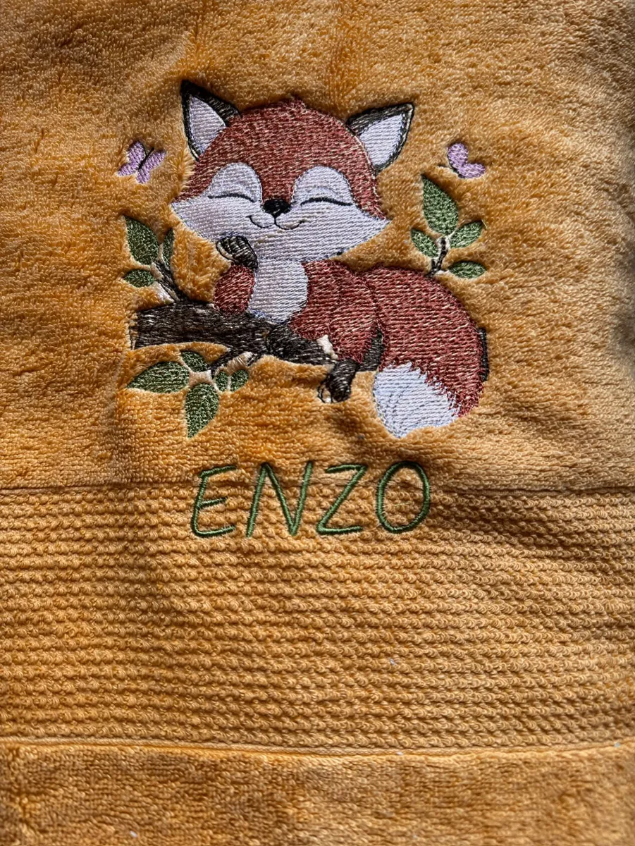 Serviette Renard Enzo